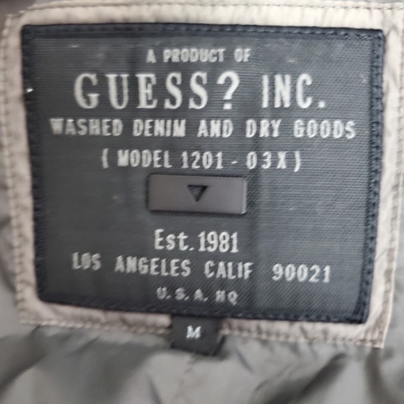 Guess Tie Dye Light Jacket Sz M 34-36 bust - Picture 3 of 4